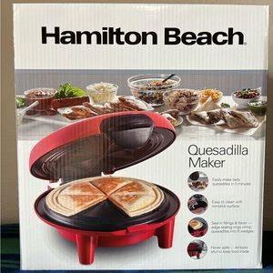 New Hamilton Beach Quesadilla Maker